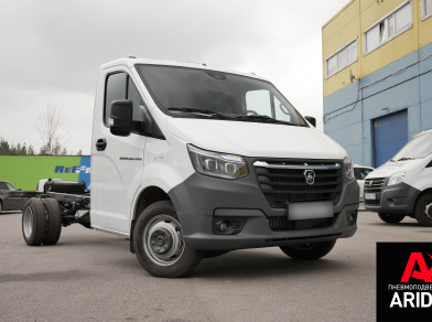 Рис. 1 Наши проекты: Установка задних пневмоподушек с двухконтурной системой на новенькую Gazelle NN