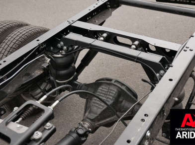 Рис. 5 Наши проекты: Установка задних пневмоподушек с двухконтурной системой на новенькую Gazelle NN