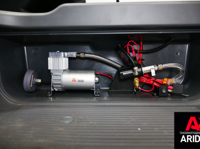 Рис. 7 Наши проекты: Установка задних пневмоподушек с двухконтурной системой на новенькую Gazelle NN