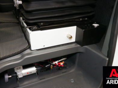 Рис. 9 Наши проекты: Установка задних пневмоподушек с двухконтурной системой на новенькую Gazelle NN