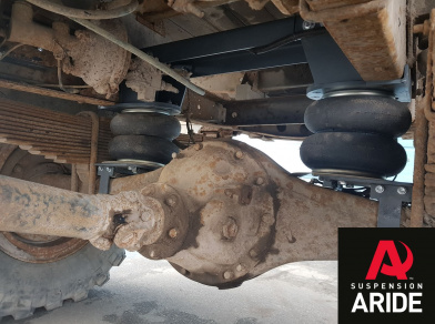 Рис. 4 Наши проекты: Установка пневмоподвески на заднюю ось Газон 3309 Егерь