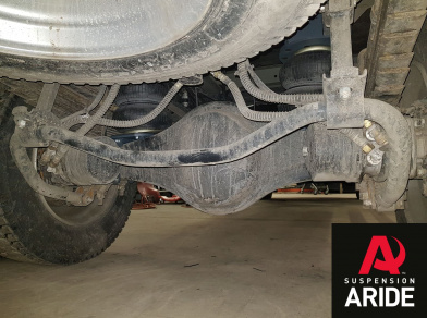 Рис. 5 Наши проекты: Установка пневмоподвески на заднюю ось Газон NEXT