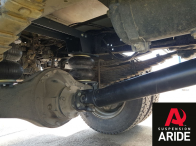 Рис. 3 Наши проекты: Установка пневмоподвески на заднюю ось Газон NEXT