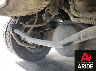 Рис. 2 Наши проекты: Установка пневмоподвески на заднюю ось Газон NEXT