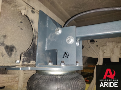 Рис. 12 Наши проекты: Пневмоподвеска на ГАЗ (GAZ) Газон NEXT (Рама Луидор) - Этапы установки