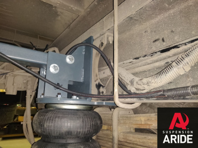 Рис. 4 Наши проекты: Пневмоподвеска на ГАЗ (GAZ) Газон NEXT (Рама Луидор) - Этапы установки