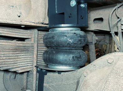 Рис. 4 Наши проекты: Вспомогательная пневмоподвеска на Газон NEXT