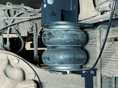 Рис. 3 Наши проекты: Вспомогательная пневмоподвеска на Газон NEXT