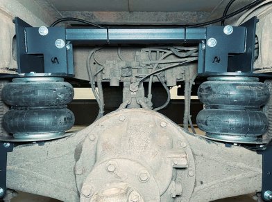 Рис. 2 Проект 1: вспомогательная пневмоподвеска на Газон NEXT