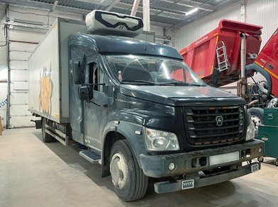 Рис. 1 Наши проекты: Вспомогательная пневмоподвеска на Газон NEXT