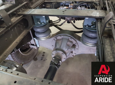 Рис. 4 Наши проекты: Пневмоподвеска на ГАЗ (GAZ) Газон NEXT от производителя - Этапы установки