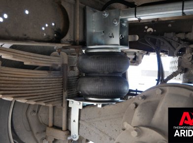 Рис. 2 Наши проекты: Пневмоподвеска на заднюю ось ГАЗон Некст