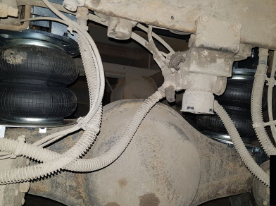 Рис. 2 Наши проекты: Стандартная установка пневмоподвески на Газон Next