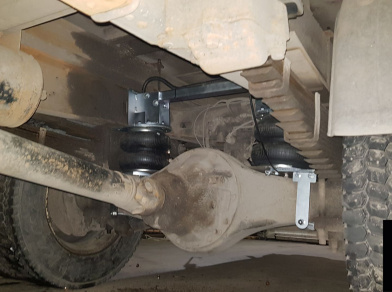 Рис. 3 Наши проекты: Стандартная установка пневмоподвески на Газон Next