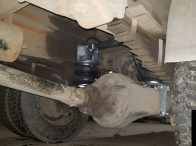 Рис. 4 Наши проекты: Стандартная установка пневмоподвески на Газон Next