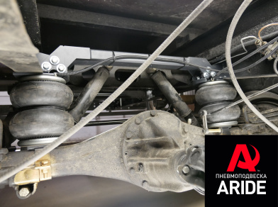 Рис. 6 Наши проекты: Установка пневмоподвески на новенькую Газель Next