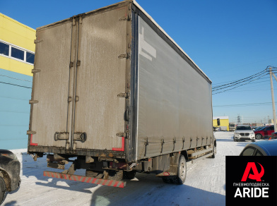 Рис. 2 Наши проекты: Установка пневмоподвески на Газон Next с усиленной рамой Луидор