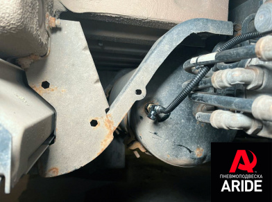 Рис. 6 Наши проекты: Установка пневмоподвески на Газон NEXT 10.0