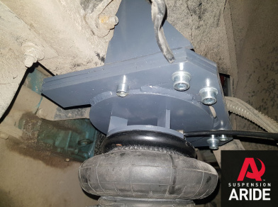 Рис. 6 Наши проекты: Пневмоподвеска на ГАЗ (GAZ) Газон NEXT 10.0 - Этапы установки