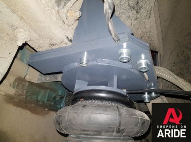 Рис. 6 Наши проекты: Пневмоподвеска на ГАЗ (GAZ) Газон NEXT 10.0 - Этапы установки