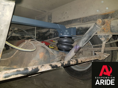 Рис. 9 Наши проекты: Установка пневмоподвески на переднюю и заднюю ось ГАЗ Газель Next