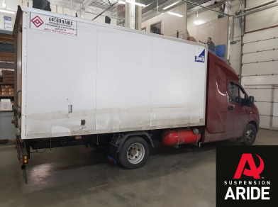 Рис. 2 Наши проекты: Установка пневмоподвески на переднюю и заднюю ось ГАЗ Газель Next