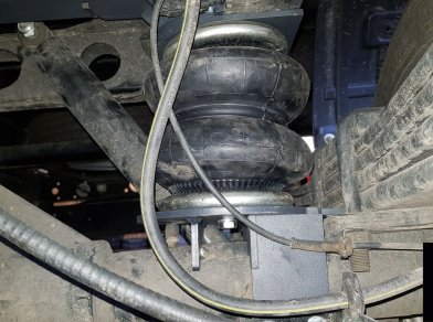 Рис. 6 Наши проекты: Установка пневмоподвески на Газель Некст 4,6 тонн