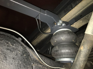 Рис. 5 Наши проекты: Установили вспомогательную пневмоподвеску ГАЗель БИЗНЕС