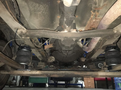 Рис. 3 Наши проекты: Установили вспомогательную пневмоподвеску ГАЗель БИЗНЕС