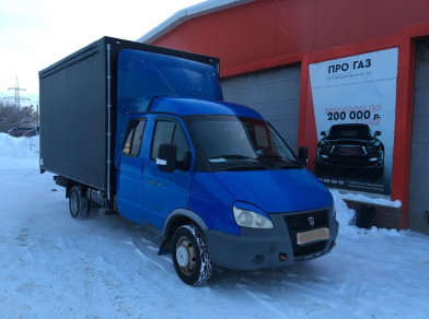 Рис. 1 Наши проекты: Установили вспомогательную пневмоподвеску ГАЗель БИЗНЕС