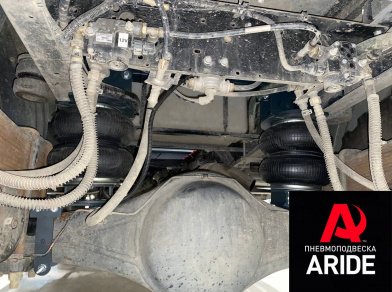 Рис. 10 Наши проекты: Пневмоподвеска на SADKO NEXT