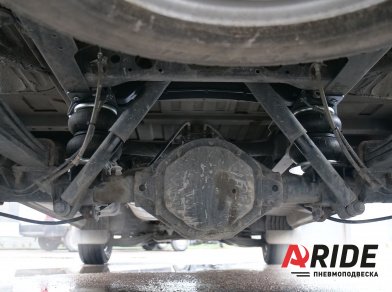 Рис. 3 Наши проекты: Пневмоподвеска на Соболь NN