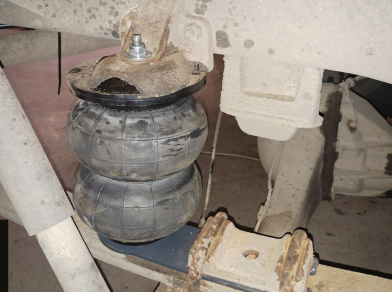 Рис. 12 Наши проекты: Пневмоподвеска на ГАЗ (GAZ) Соболь для грузоподъемности - Этапы установки