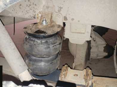 Рис. 13 Наши проекты: Пневмоподвеска на ГАЗ (GAZ) Соболь для грузоподъемности - Этапы установки