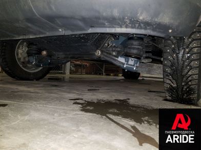 Рис. 14 Наши проекты: Пневмоподвеска на ГАЗ (GAZ) Газель NEXT для грузоподъемности - Этапы установки