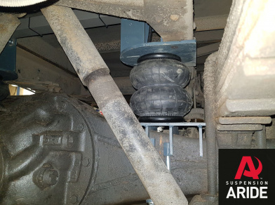 Рис. 3 Наши проекты: Пневмоподвеска на ГАЗ (GAZ) Валдай с гарантией - Этапы установки