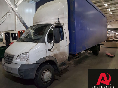 Рис. 1 Наши проекты: Пневмоподвеска на ГАЗ (GAZ) Валдай с гарантией - Этапы установки