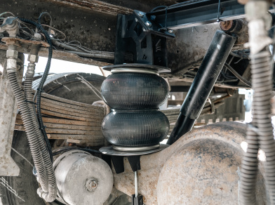 Рис. 8 Наши проекты: Пневмоподвеска на ГАЗ Валдай