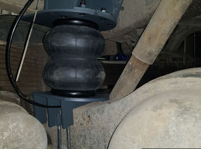 Рис. 25 Наши проекты: Пневмоподвеска на ГАЗ (GAZ) Валдай для грузоподъемности - Этапы установки