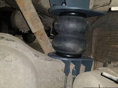 Рис. 24 Наши проекты: Пневмоподвеска на ГАЗ (GAZ) Валдай для грузоподъемности - Этапы установки