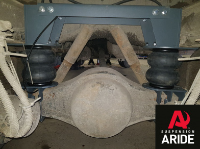 Рис. 23 Наши проекты: Пневмоподвеска на ГАЗ (GAZ) Валдай для грузоподъемности - Этапы установки