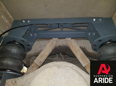 Рис. 22 Наши проекты: Пневмоподвеска на ГАЗ (GAZ) Валдай для грузоподъемности - Этапы установки