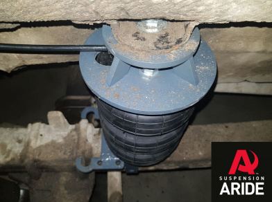 Рис. 8 Наши проекты: Пневмоподвеска на ГАЗ (GAZ) Валдай для грузоподъемности - Этапы установки