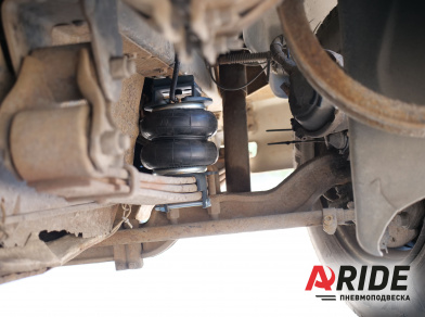 Рис. 5 Наши проекты: Вспомогательная пневмоподвеска на ГАЗ Валдай