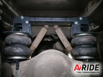 Рис. 3 Наши проекты: Пневмоподвеска на Валдай 