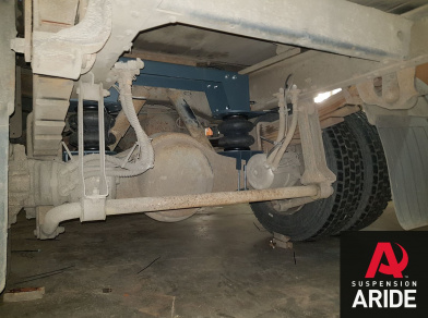 Рис. 2 Наши проекты: Пневмоподвеска на ГАЗ (GAZ) Валдай для усиления - Этапы установки