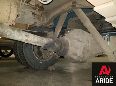 Рис. 4 Наши проекты: Пневмоподвеска на ГАЗ (GAZ) Валдай для усиления - Этапы установки