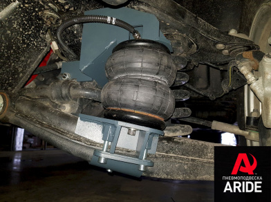 Рис. 7 Наши проекты: Пневмоподвеска на ГАЗ (GAZ) Газель NEXT для грузоподъемности - Этапы установки