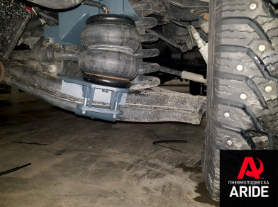 Рис. 8 Наши проекты: Пневмоподвеска на ГАЗ (GAZ) Газель NEXT для грузоподъемности - Этапы установки