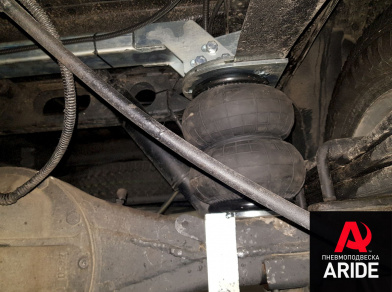 Рис. 17 Наши проекты: Пневмоподвеска на ГАЗ (GAZ) Газель NEXT для грузоподъемности - Этапы установки